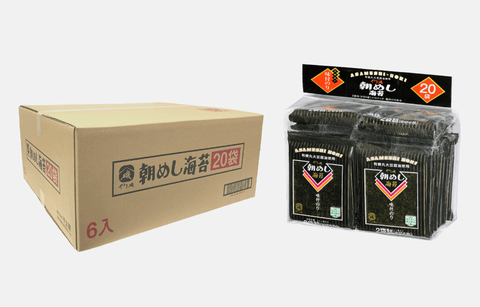朝めし海苔20袋 6個入り【ケース販売】