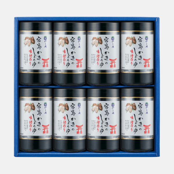 やき磯「宮島かきの醤油味付けおにぎりのり」 R 3切12枚×40個セット miyajimakaki_5a90e56b-62a5-